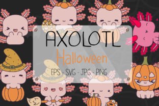 Halloween Axolotl Halloween Animals