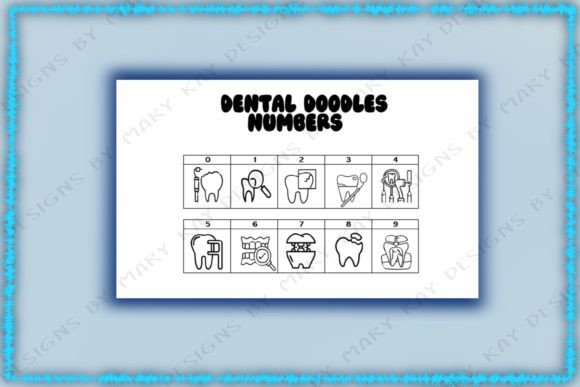 Dental Doodles Font - Preview 3