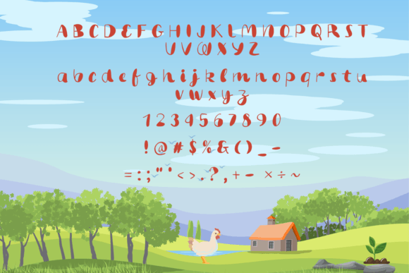 Farmhouse Font - Preview 6