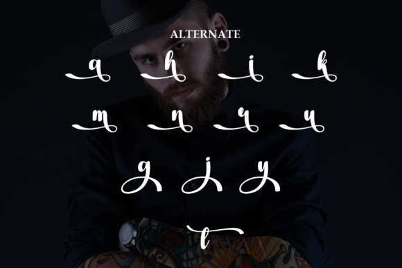 Gothic Boys Font PNG with transparent background - Preview 6