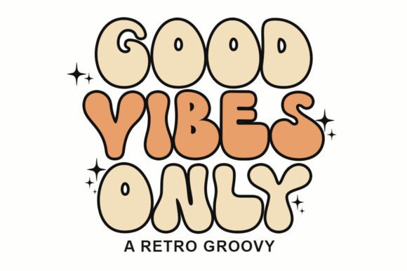 Groovy Vintage Font - Preview 1