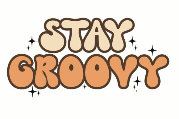 Groovy Vintage Font - Preview 2