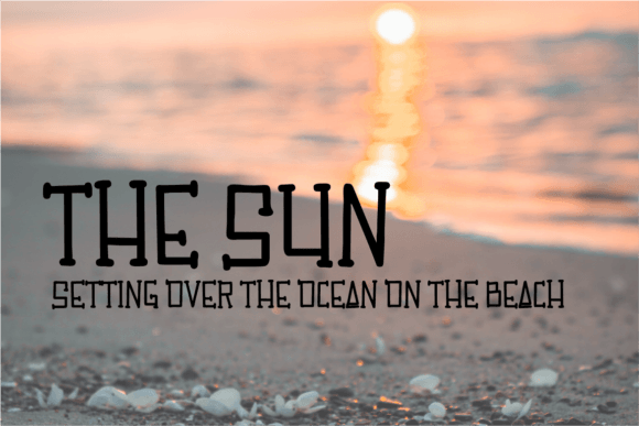 Hequeti Font PNG with transparent background - Preview 2