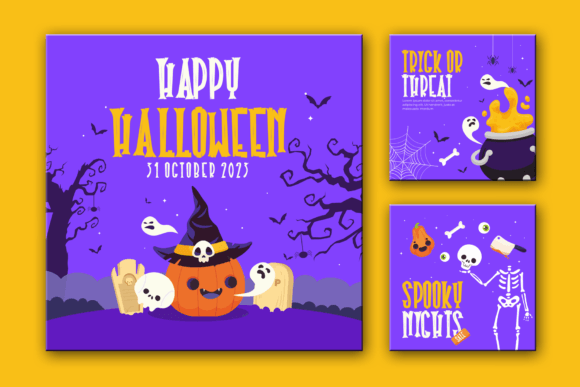 Halloween Plaque Font - Preview 3