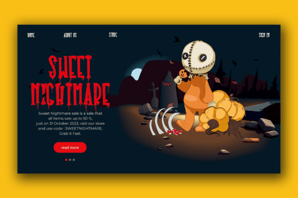 Halloween Plaque Font - Preview 5