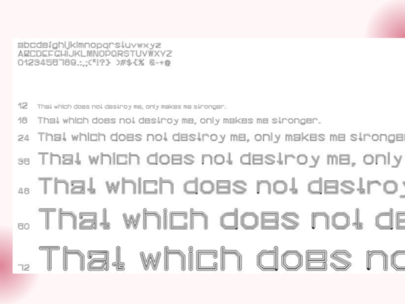 Jecelyn Font - Preview 1