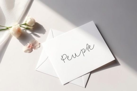 Peuple Font PNG with transparent background - Preview 2