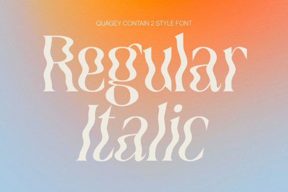 Quagey Font PNG with transparent background - Preview 2