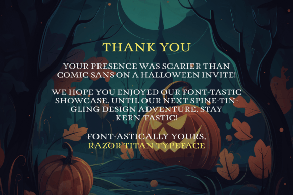 Razor Titan Font PNG with transparent background - Preview 1