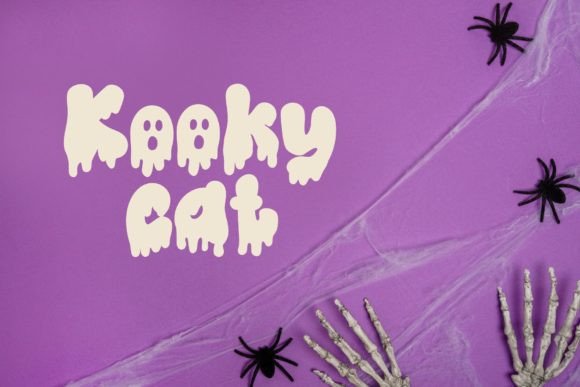 Retro Zombies Font PNG with transparent background - Preview 4