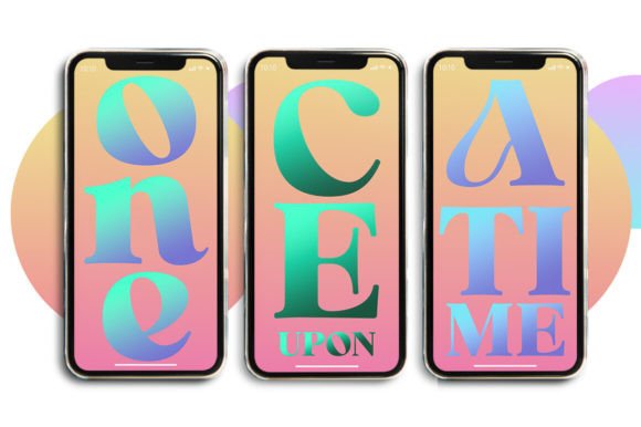 Rosting Gapertas Font PNG with transparent background - Preview 2
