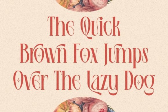 Aloyesia Font - Preview 1