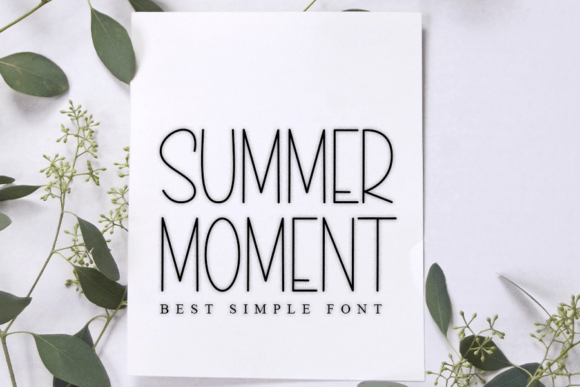 Beach Moment Font - Preview 2