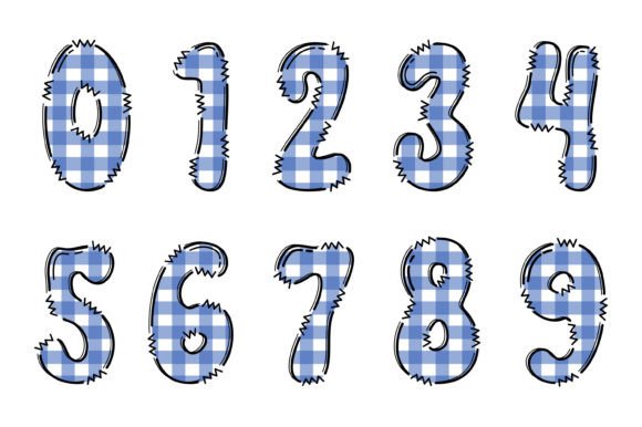 Blue Cloth Font - Preview 3