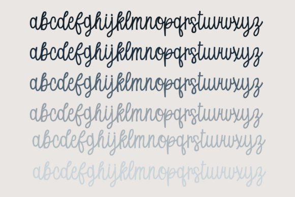 Character Font - Preview 4