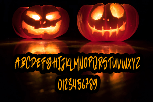 Creepy Halloween Font - Preview 1