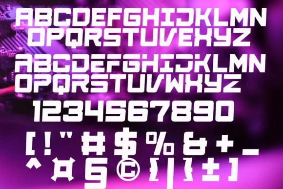 Ebyra Font - Preview 5