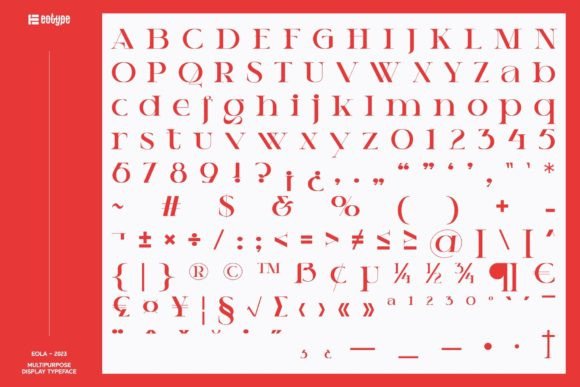 Eola Font PNG with transparent background - Preview 3