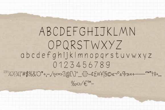 Fineline Note Font - Preview 4