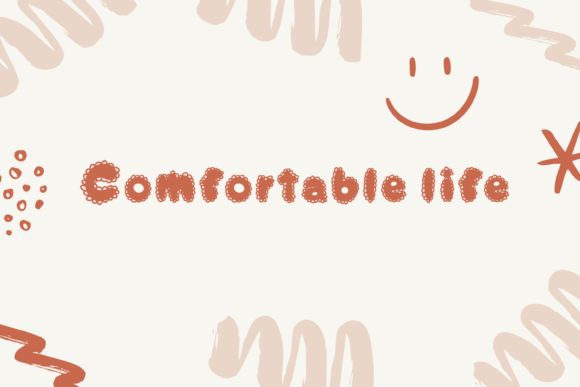Fluffy Font - Preview 2