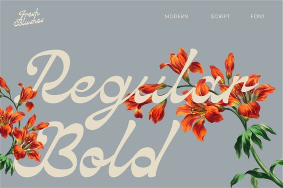 Fresh Blushes Font PNG with transparent background - Preview 2