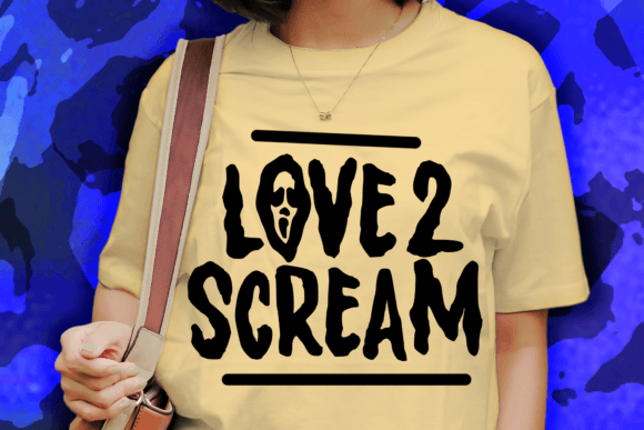 Ghost Grim Font PNG with transparent background - Preview 2