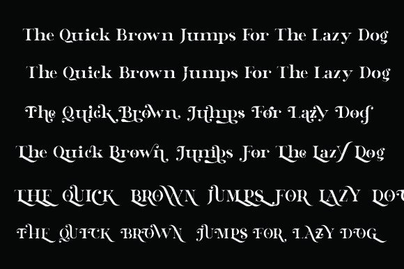 Ghost Rider's Font - Preview 1