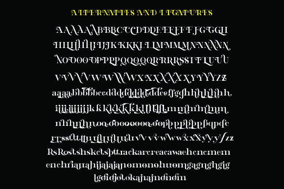 Ghost Rider's Font - Preview 5