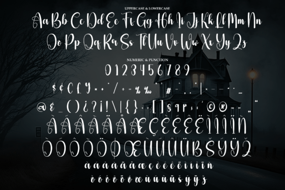 Ghosted House Font - Preview 6