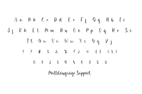 Gorgeous Brush Font - Preview 4