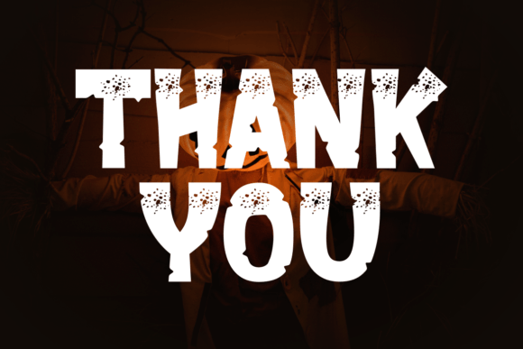 Halloween Mirror Font - Preview 4