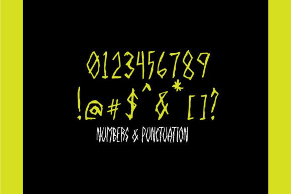 Halloween Ghouls Font PNG with transparent background - Preview 2