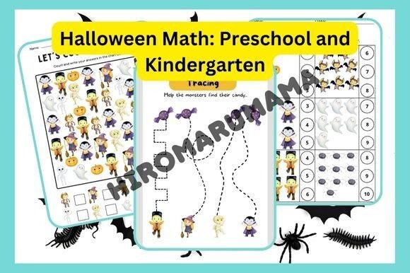 Halloween Math: Preschool and Kinder