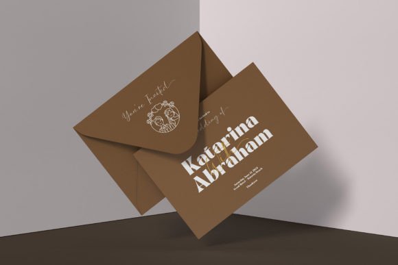 Moving Battyna Font PNG with transparent background - Preview 4