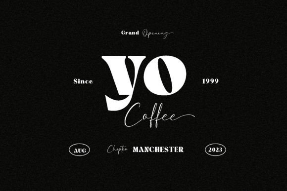 Moving Battyna Font PNG with transparent background - Preview 5