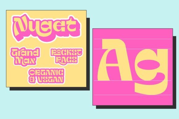 Oldfriend Font PNG with transparent background - Preview 4