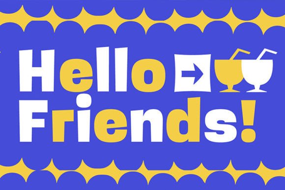 Palmilla Font PNG with transparent background - Preview 2