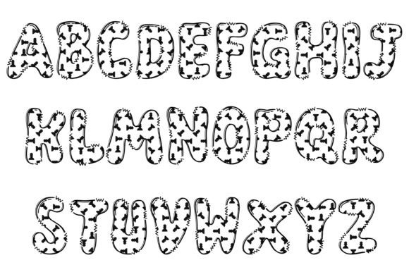 Pawns Font PNG with transparent background - Preview 1