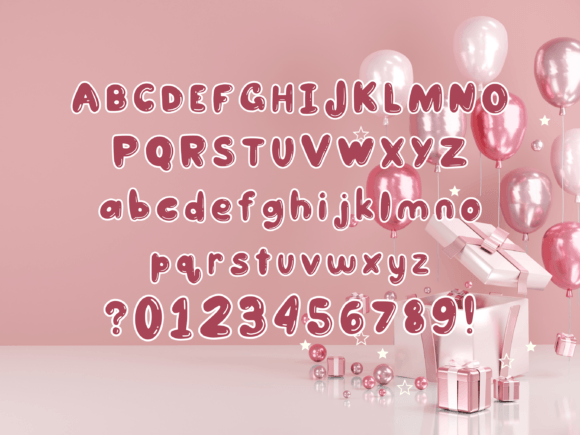 Pity Party Font font preview - 2