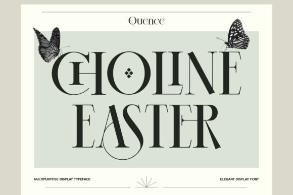 Quence Font PNG with transparent background - Preview 3