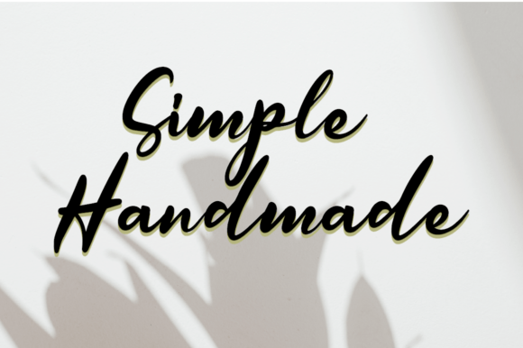 Safrina Font PNG with transparent background - Preview 3