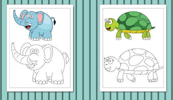 Tracing and Coloring Page-04