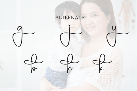 Auntybaby Font - Preview 6