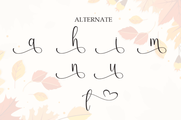 Autumn Font - Preview 6