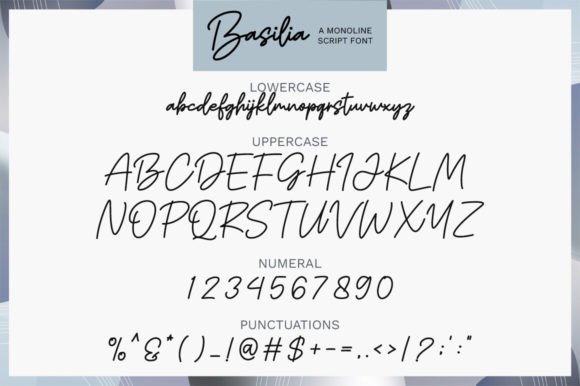 Basilia Font - Preview 6
