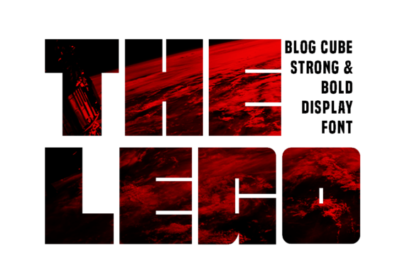 Blog Cube Font - Preview 1