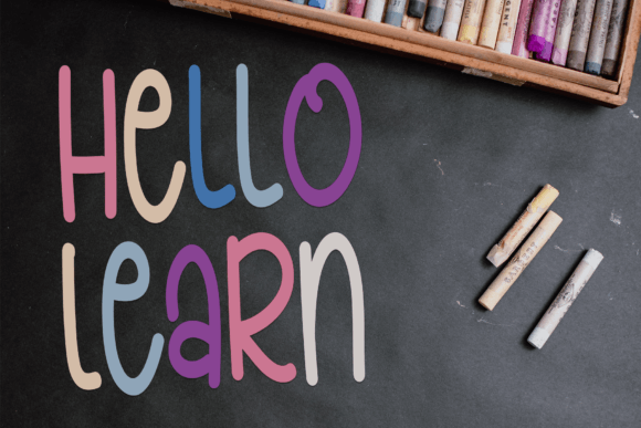 Chalk Font - Preview 1