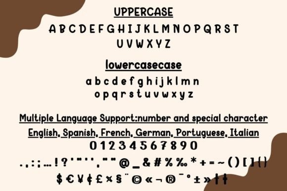Chocolate Pudding Font - Preview 4