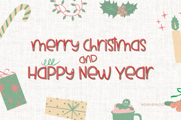 Christmas Font - Preview 3