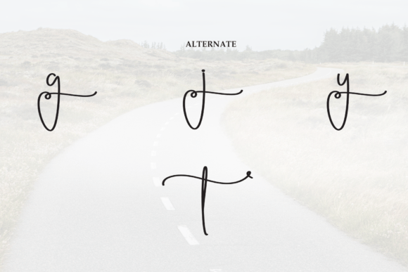 Countryroads Font PNG with transparent background - Preview 6